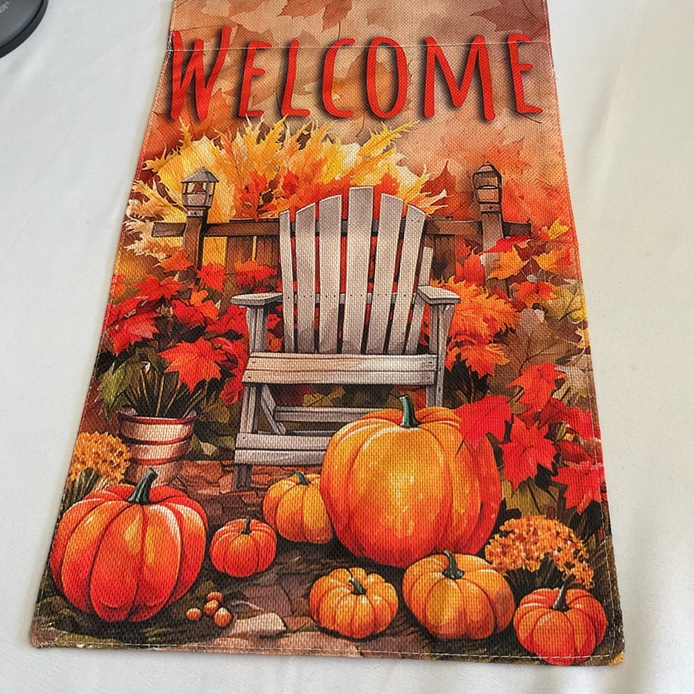 Autumn Welcome Garden Flag